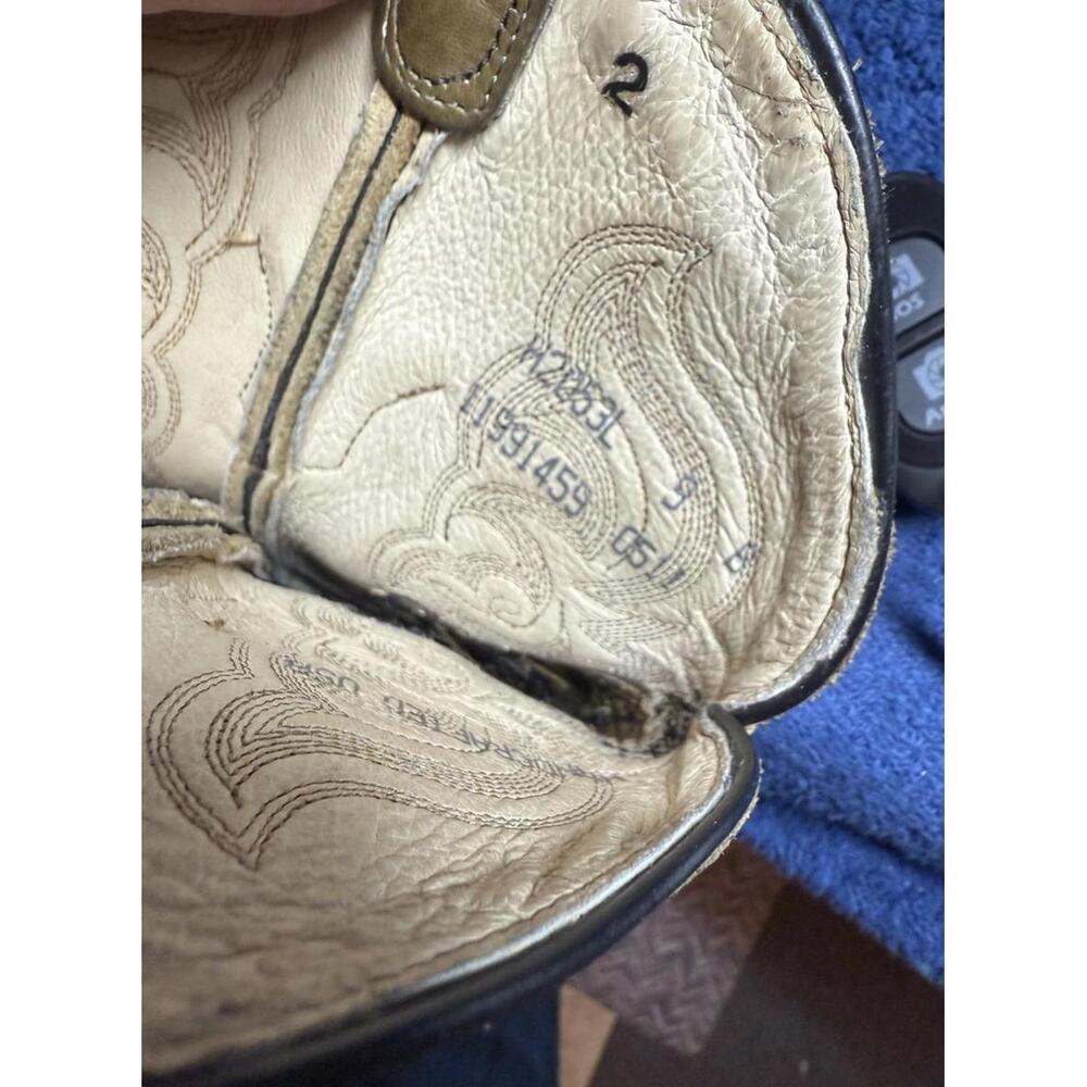 Women’s Tony Lama Cowboy Boots Sz 9B Style H2053L  Full Quill Handcrafted In USA - Picture 6 of 16